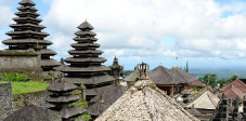 Der Pura Besakih in Balis Osten