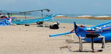 Der Strand von Tuban, Südbali