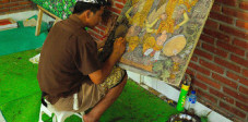 Maler in Ubud, Zentralbali