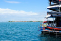 Blick von Benoa Harbour nach Tanjung Benoa
