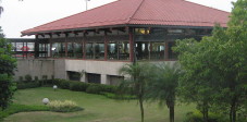 Wartehalle des Soekarno Hatta Flughafens in Jakarta, Java, Indonesien