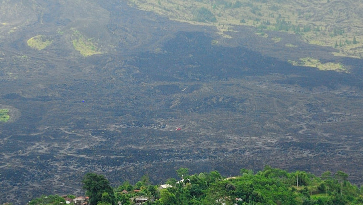 Lavafeld am Gunung Batur, Bali