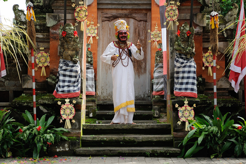 Shiva im Barong Tanz auf Bali