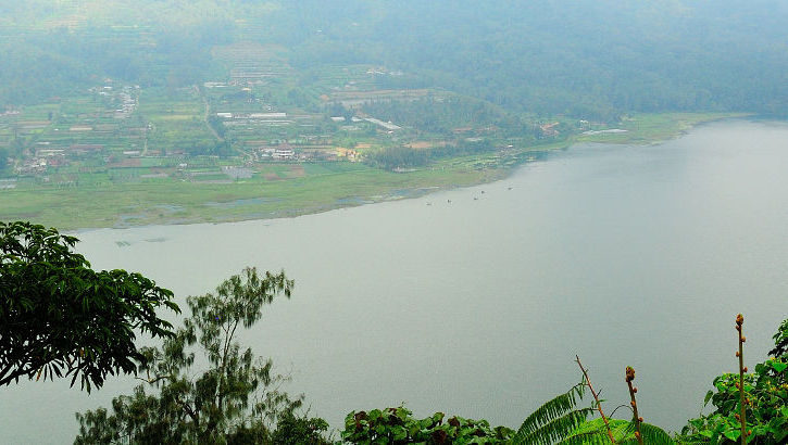 Blick auf den Tamblingansee, Bali