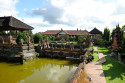 Die Gerichtshalle Kertha Gosa in der kleinen Stadt Klungkung gehört zu den wichtigsten Sehenswürdigkeiten Balis Kertha Gosa in Klungkung, Bali