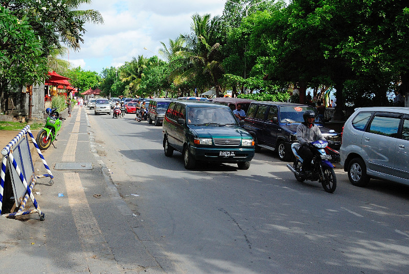 Strassen in Kuta, Bali