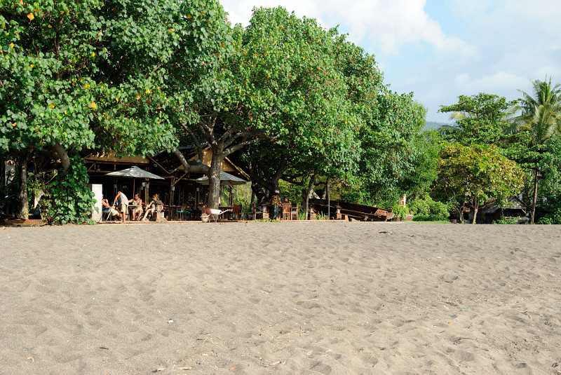 Bars am Strand von Lovina