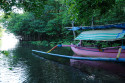 Fischerboote im Taman Nasional Bali Barat