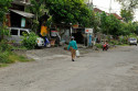 Strasse in Nusa Dua, Bali