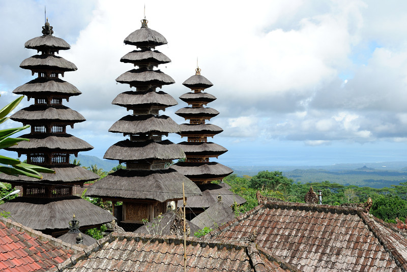 Meru im Pura Besakih, Bali