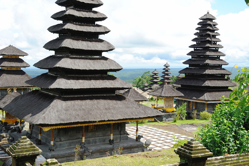 Meru im Pura Besakih, Bali