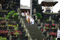 Zeremonie im Pura Besakih, Bali