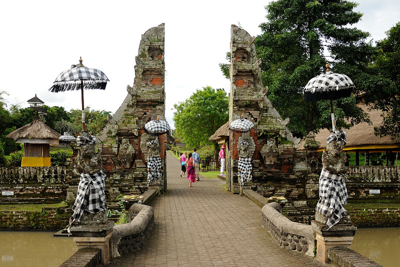 Eingang des Pura Taman Ayun in Mengwi, Bali