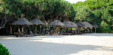 Die Halbinsel Nusa Dua ist Standort exklusiver Hotels und besitzt einen der schönsten Strände Balis Strand von Nusa Dua, Südbali