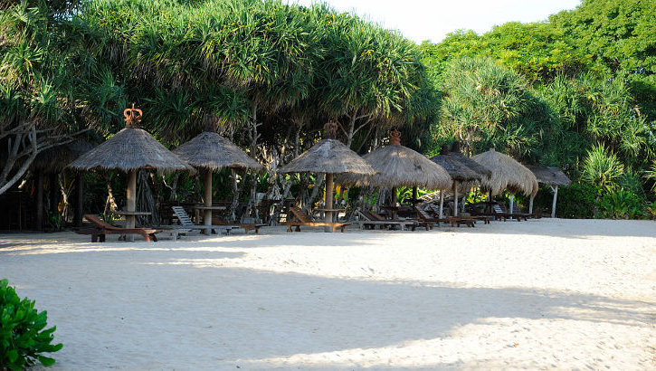 Strand von Nusa Dua, Südbali