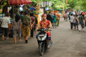 Zufahrt zum Tempel Tanah Lot, Bali