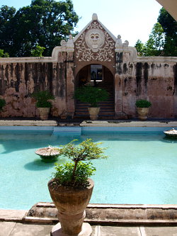 Das Taman Sari Wasserschloss in Yogyakarta Taman Sari Wasserschloss in Yogyakarta, Java