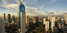 Die Skyline von Jakarta kann mit der jeder anderen Metropole locker mithalten. Foto: © Daxiao Productions / Shutterstock Skyline von Jakarta, Java, Indonesien
